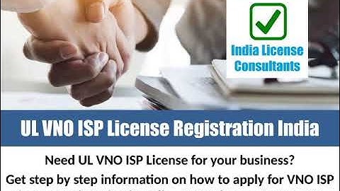 UL VNO ISP License Registration India