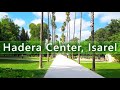 Walking in HADERA CENTER, Israel