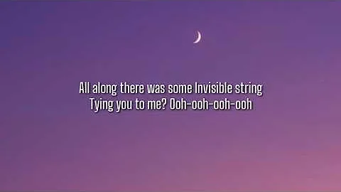 Invisible String (Lyrics)   Taylor Swift