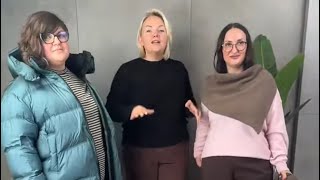 Эфир 26.10 Ольга и Елена и Оксана в 10:45 Шерсть , ангорка, зима и премиум 🤪