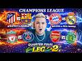 CHAMPIONS LEAGUE PREDICTIONS QUARTER FINAL **LEG 2** | Bayern vs Real Madrid & Atletico vs Barcelona