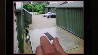 Accessing a CCTV42 HD Hybrid DVR using an iPad screenshot 2