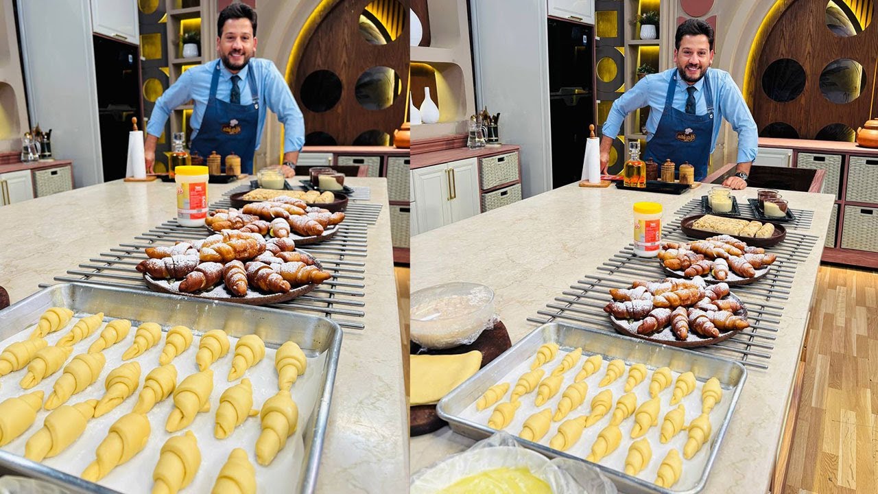 المطعم مع الشيف محمد حامد | دوناتس بالكاسترد - الحلاوة الإسبريد بالشوكولاتة - الحلاوة البار