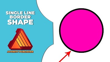 How to insert single line border to shape in affinity publisher