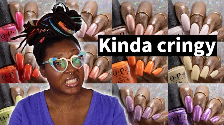 OPI You Me And OPI Spring 2023 Nail Polish Collection Live Swatches and Review | Nicole Loves Nails