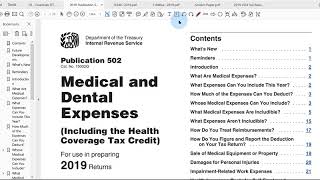 Celebrity Chapter 5, Part 2 - Medical Itemized Deductions Profile