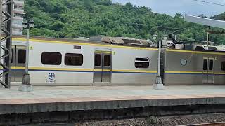 4183次EMU800型區間車七堵進站