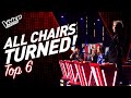 BEST ALL CHAIR TURNS in The Voice! (Part 3) | TOP 6