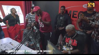 Harmonize & Country Wizzy Live Interview In (Mega Fm)
