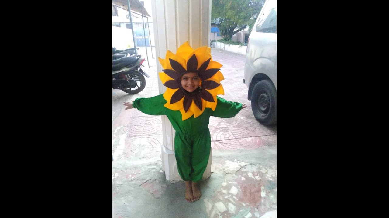 Fancy dress Sunflower YouTube