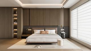 Premium Bedroom Design Concept | 4K Tour | 3D model full Scene Download
