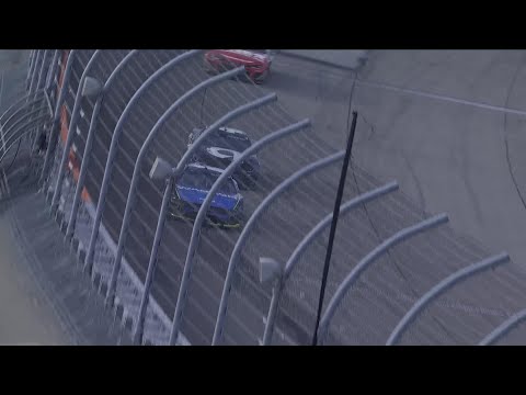 Ryan Blaney with a Pass from Iowa Corn 350 Powered by Ethanol