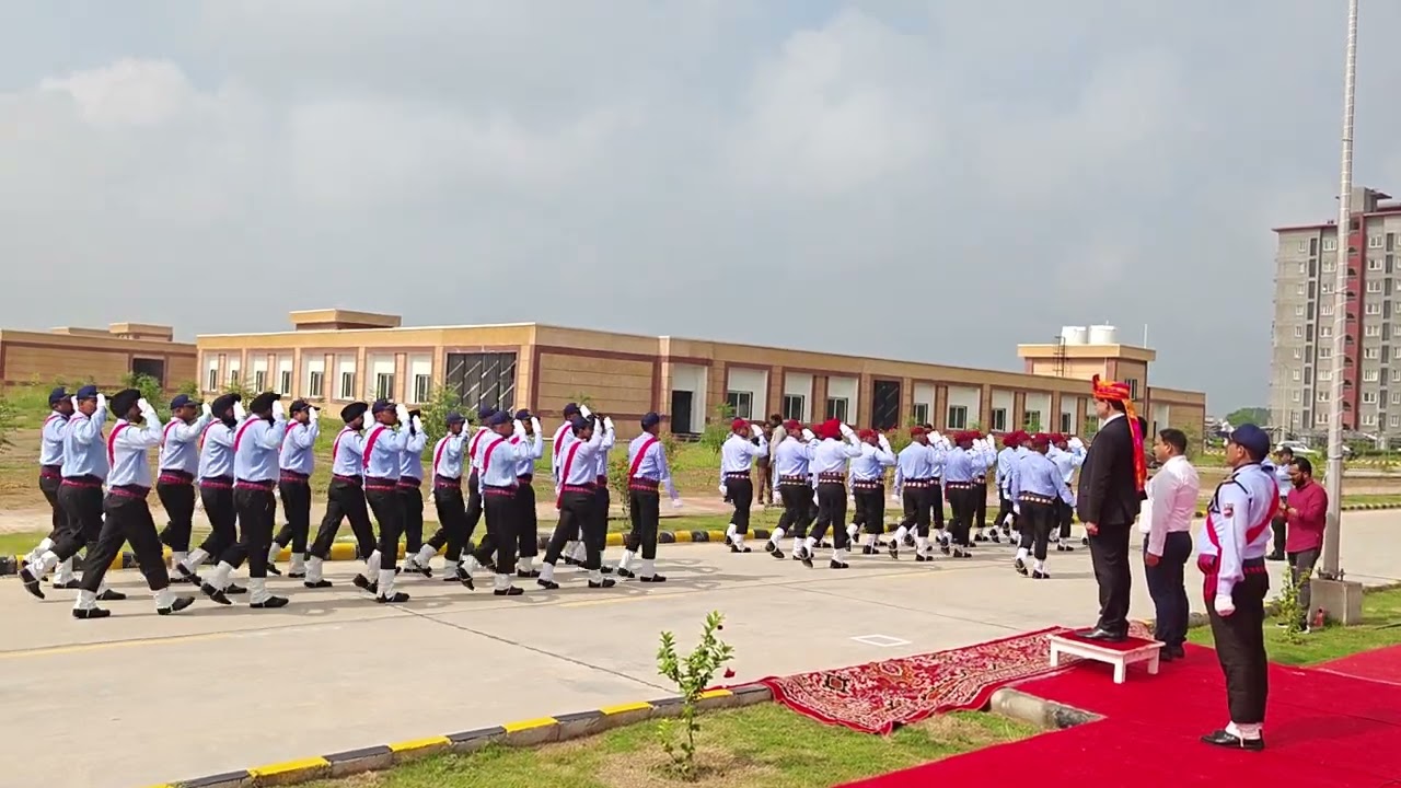 INDEPENDENCE DAY 2025  पर परेड़ in GHAVP PLANT 