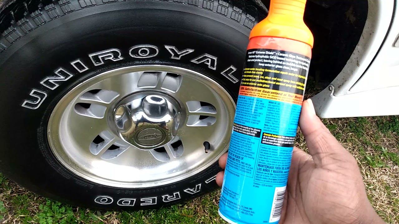 new armorall ceramic tire shine demo review