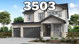 Inside the 3503 by Tri Pointe Homes in Aurora Highlands, Colorado