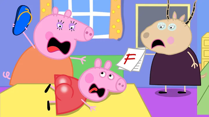 Peppa Is A Bad Student, Right? | Peppa Pig Funny Animation