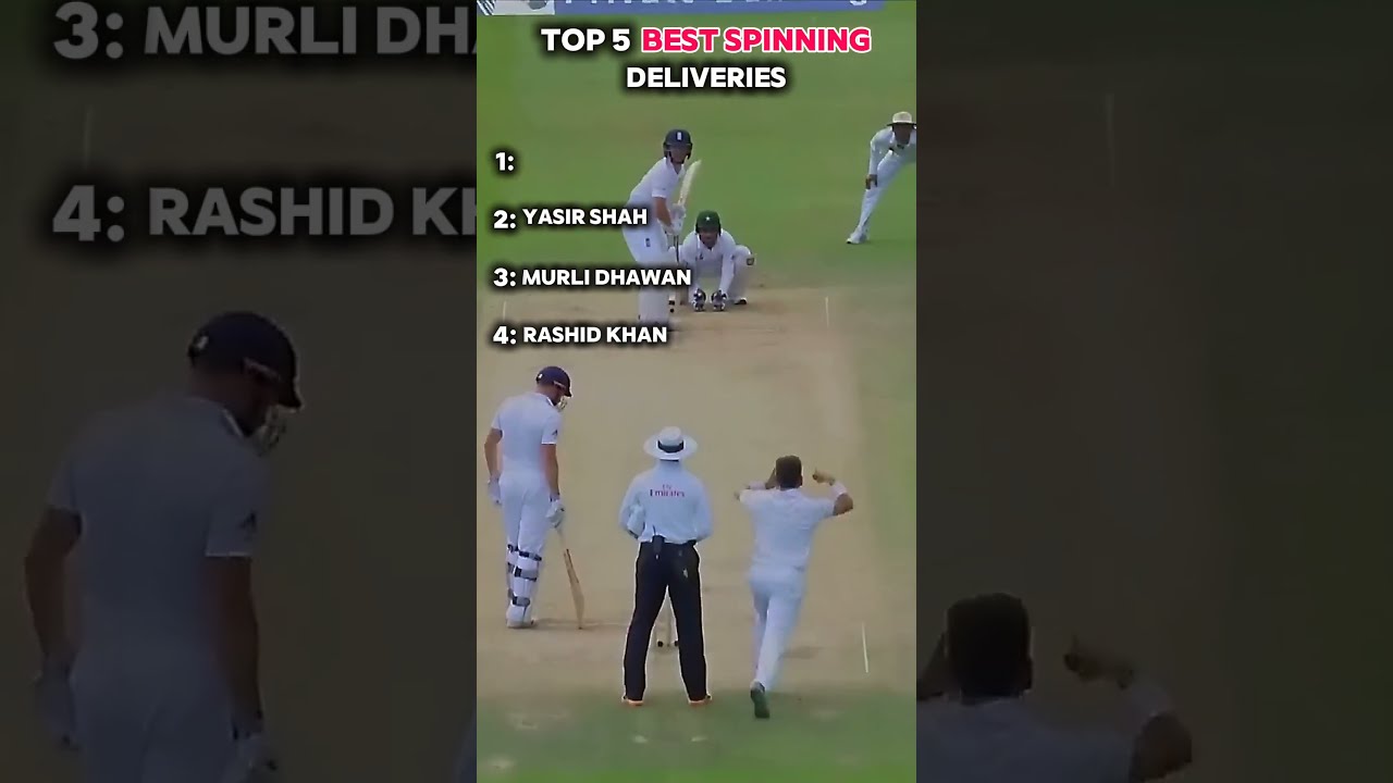 🏏 Top 5 Best Spinning Deliveries in Cricket | Magic Spin Bowling Moments | Unplayable Deliveries 🌀