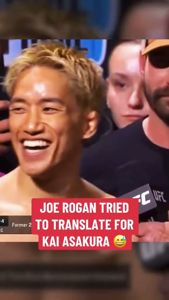 Joe Rogan tried to translate ? #UFC310