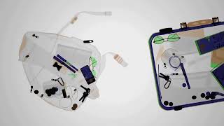 VideoVault Stock Video: Screen of X-ray control at airport security check