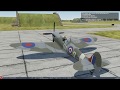 DCS World Spitfire LF MK IX Training Mission 01. Engine Start Procedure