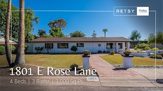 1801 E Rose Lane | Home for Sale in Phoenix, AZ | RETSY