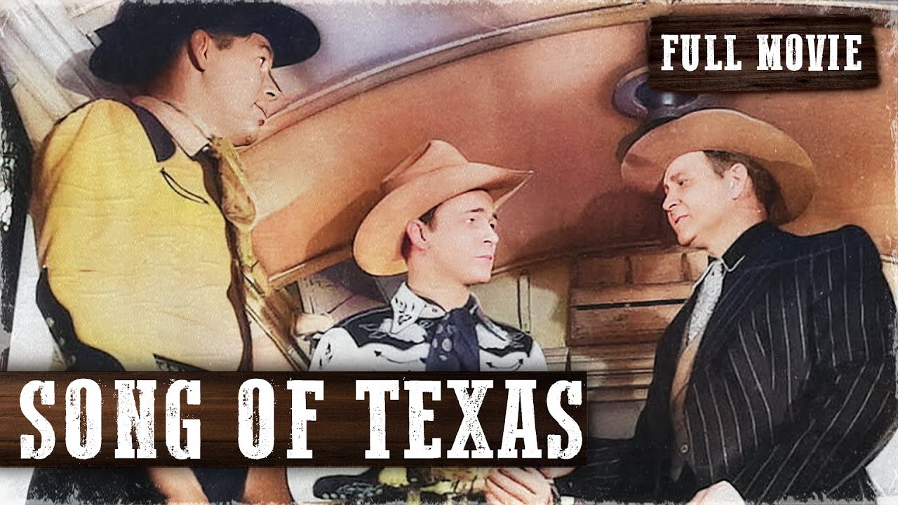 SONG OF TEXAS | Roy Rogers | Full Western Movie | English | Free Wild West Movie