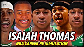 ISAIAH THOMAS’ NBA CAREER RE-SIMULATION ON NBA 2K21 NEXT GEN | HE SAID HE’S DONE, SO I RAN IT BACK.