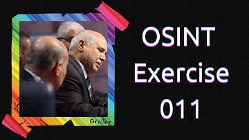 OSINT Exercise 011 | Solution and full walkthrough