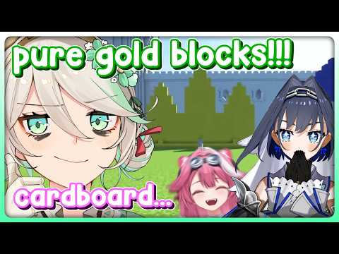 Didn't Expect Cecilia to Actually Build the Golden Castle Kronii Asked Her to Build in ENReco!!!