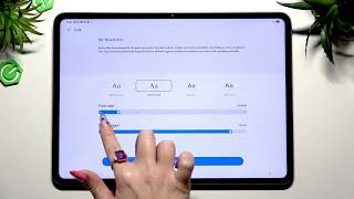 OPPO Pad 5 - Change Font Style