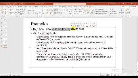[Arm Cortex M3M4M7] Bài 36: Bootloader