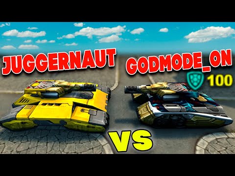 Видео: Juggernaut VS Godmode_ON 100% — КТО СИЛЬНЕЕ ? l ТАНКИ ОНЛАЙН