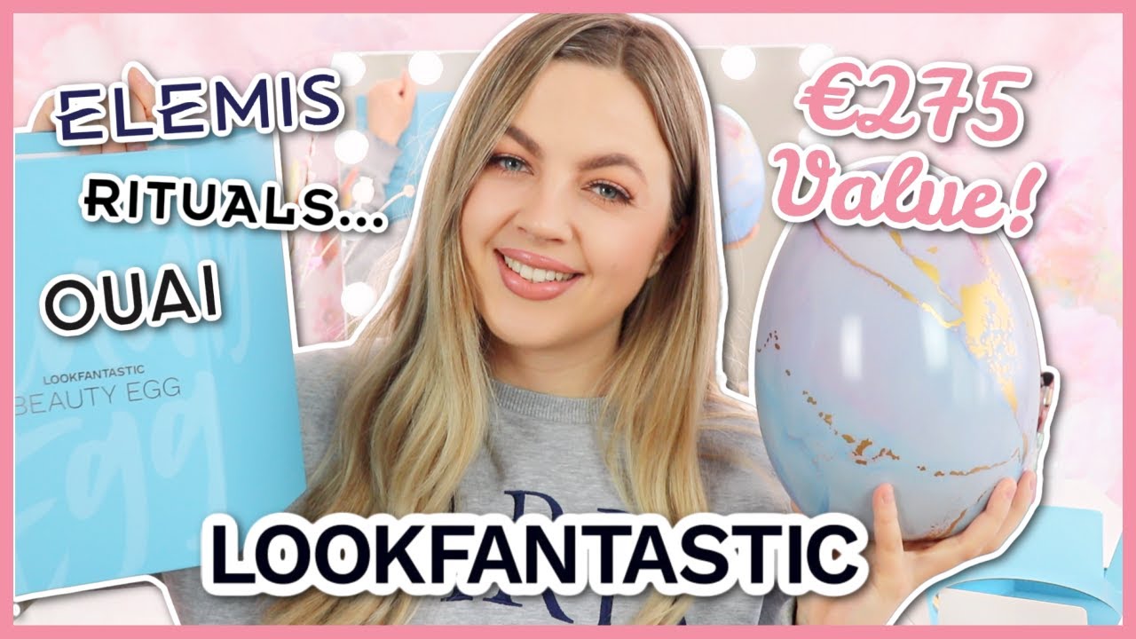 LOOKFANTASTIC BEAUTY EGG 2022 UNBOXING! WOW 😱😍