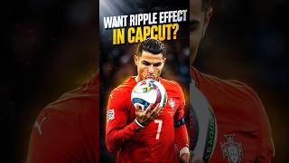 Ripple effect tutorial in #capcut Make sure you're following us for more! 🫡