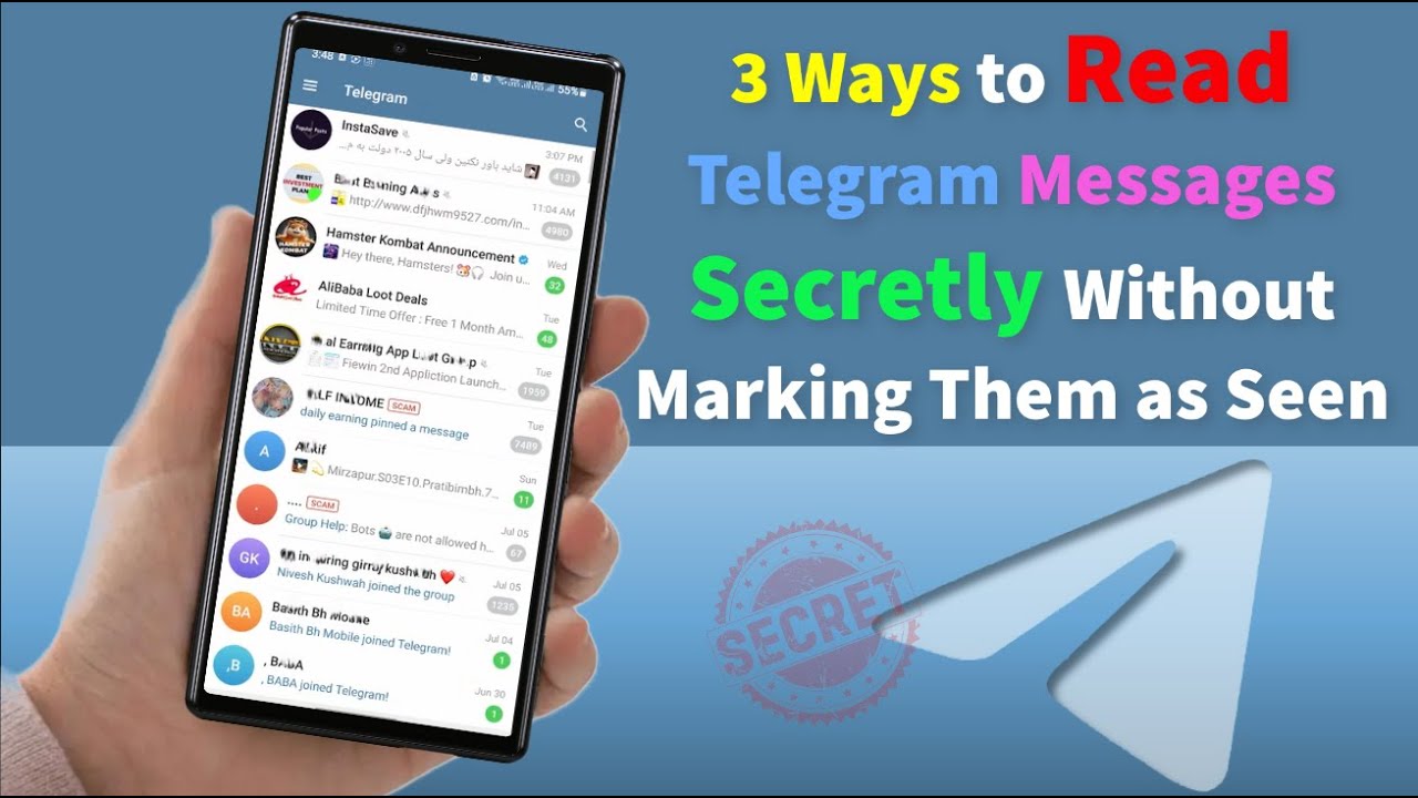 How to Read Telegram Messages without Marking Them as Seen New Secrete Trick