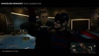 Marcelino Newquist Marvel Thunderbolts US Agent Vs Elena Fight Scene Visualization to Final 2025