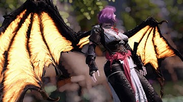 [Skyrim Mod] Animated Wings Ultimate + Flying Mod [4K]