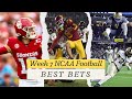 COLLEGE FOOTBALL WEEK 7 PICKS: Best Bets in NCAA This Weekend!🏈