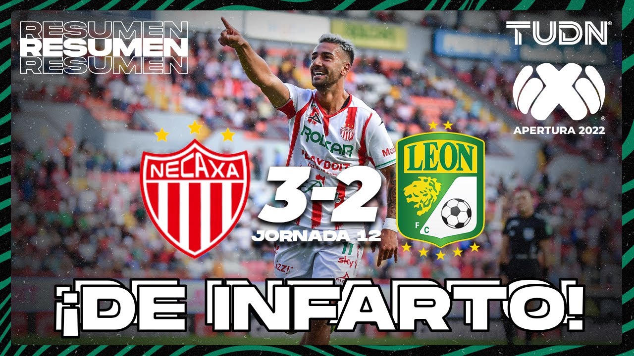 Highlights and goals | Necaxa 3-2 León | Liga MX Apertura 22 - Matchday 12 | TUDN