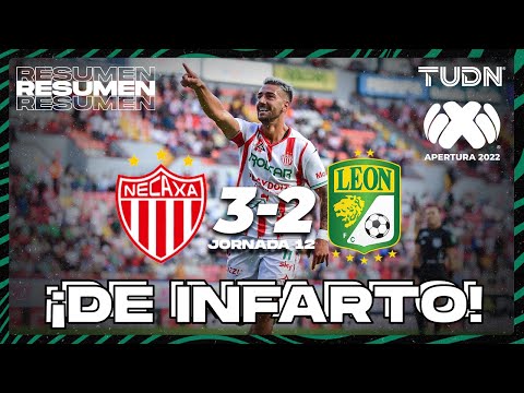 Resumen y goles | Necaxa 3-2 León | Liga Mx Apertura 22 -J12 | TUDN