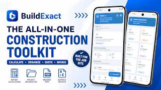 BuildExact — All-in-One Construction Calculator, Quote & Invoice App for Builders