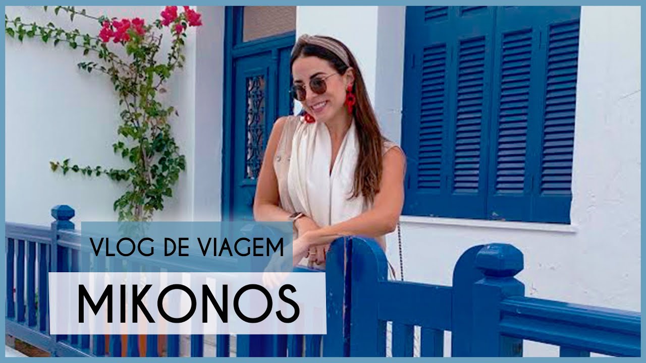 #travel Vlog Mykonos | Luara Costa