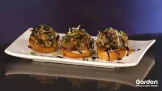 Caramelized Onion & Mushroom Crostini