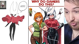 GAMERS LOVE MAKING BUGS AND BLOCKS EVEN CUTER - Video Game Memes