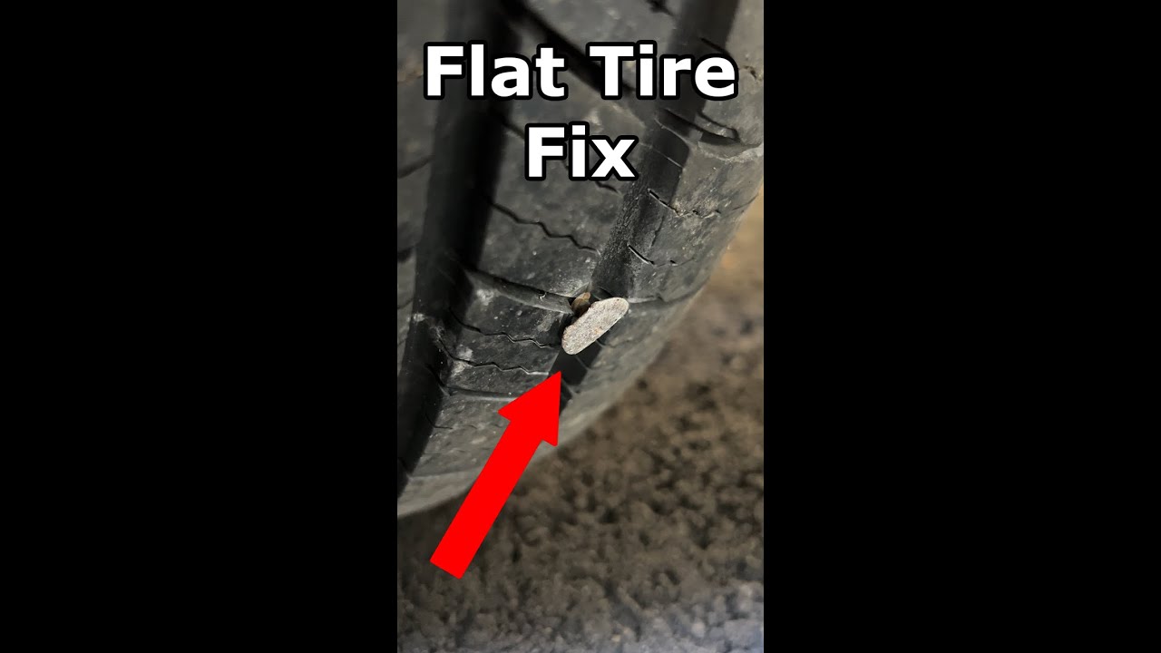 Fix a Flat Repair - Does It Work? ▶️ REVIEW - DIY How ToFlat Tire Repair -  Plug? 