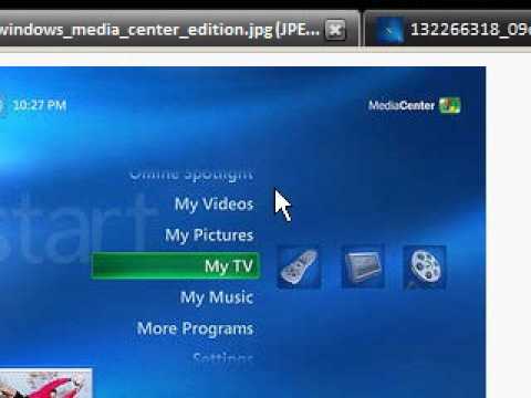 Media Portal Windows Vista
