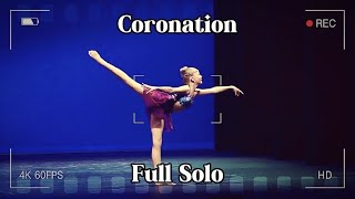 Brynn Rumfallo The coronation full solo