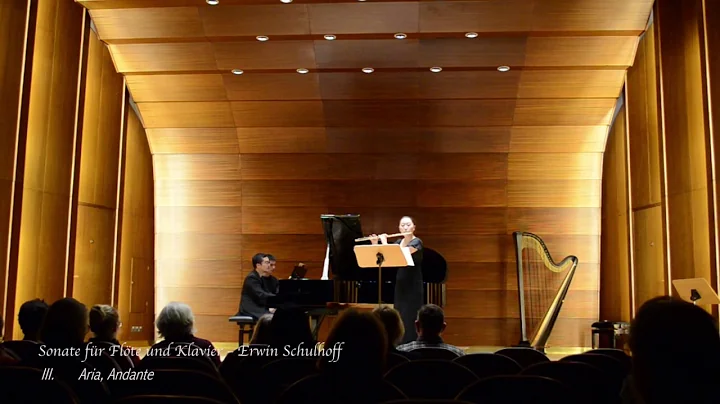 Xiaorong, Liu I  Erwin Schulhoff - Sonate fr Flte ...