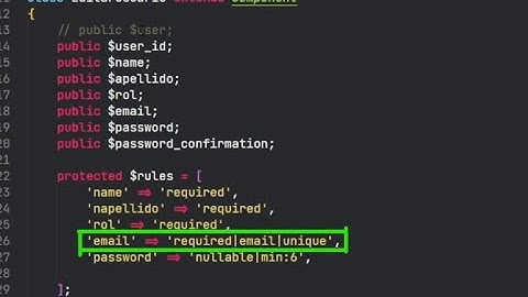 Actualización de campo único con validación | Laravel 9 - LiveWire