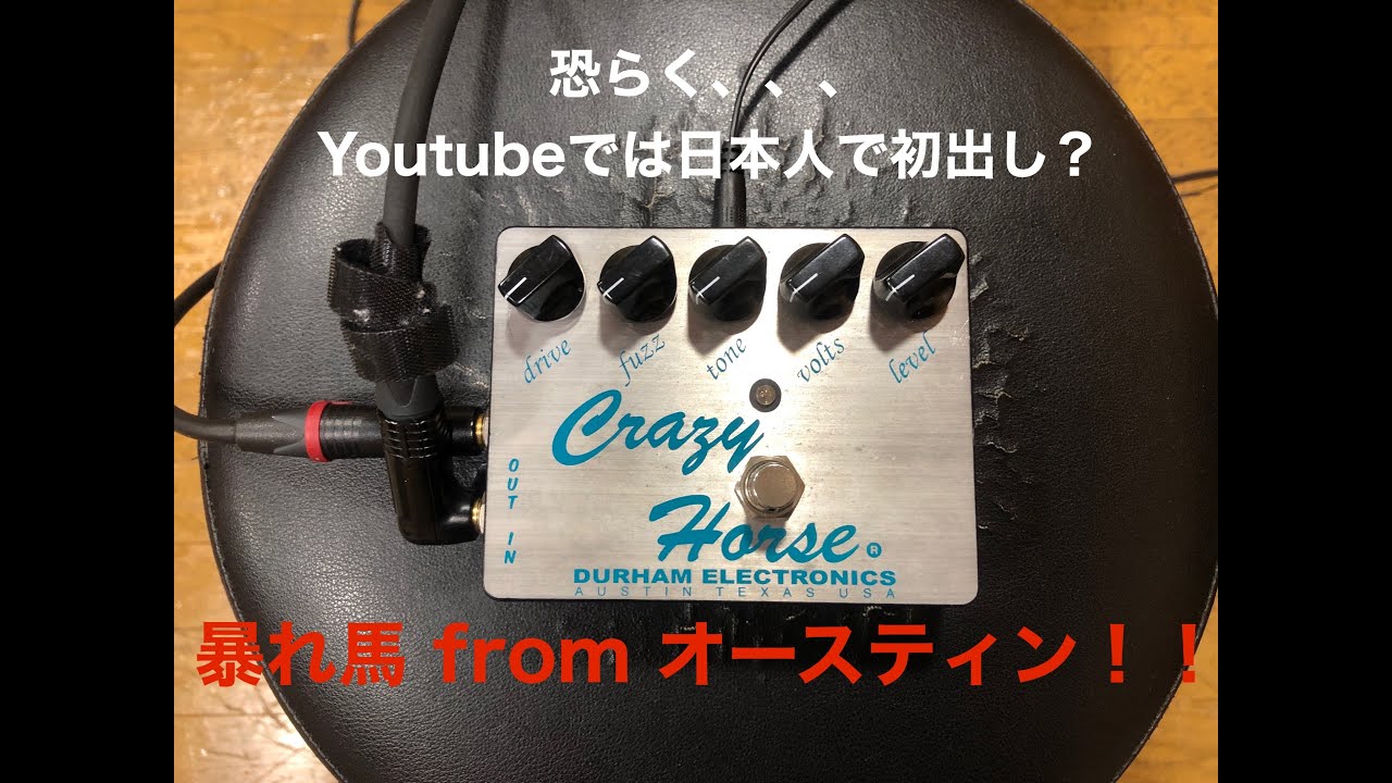 DURHAM ELECTRONICS - Crazy Horse 何でか使ってる人に会った事がない